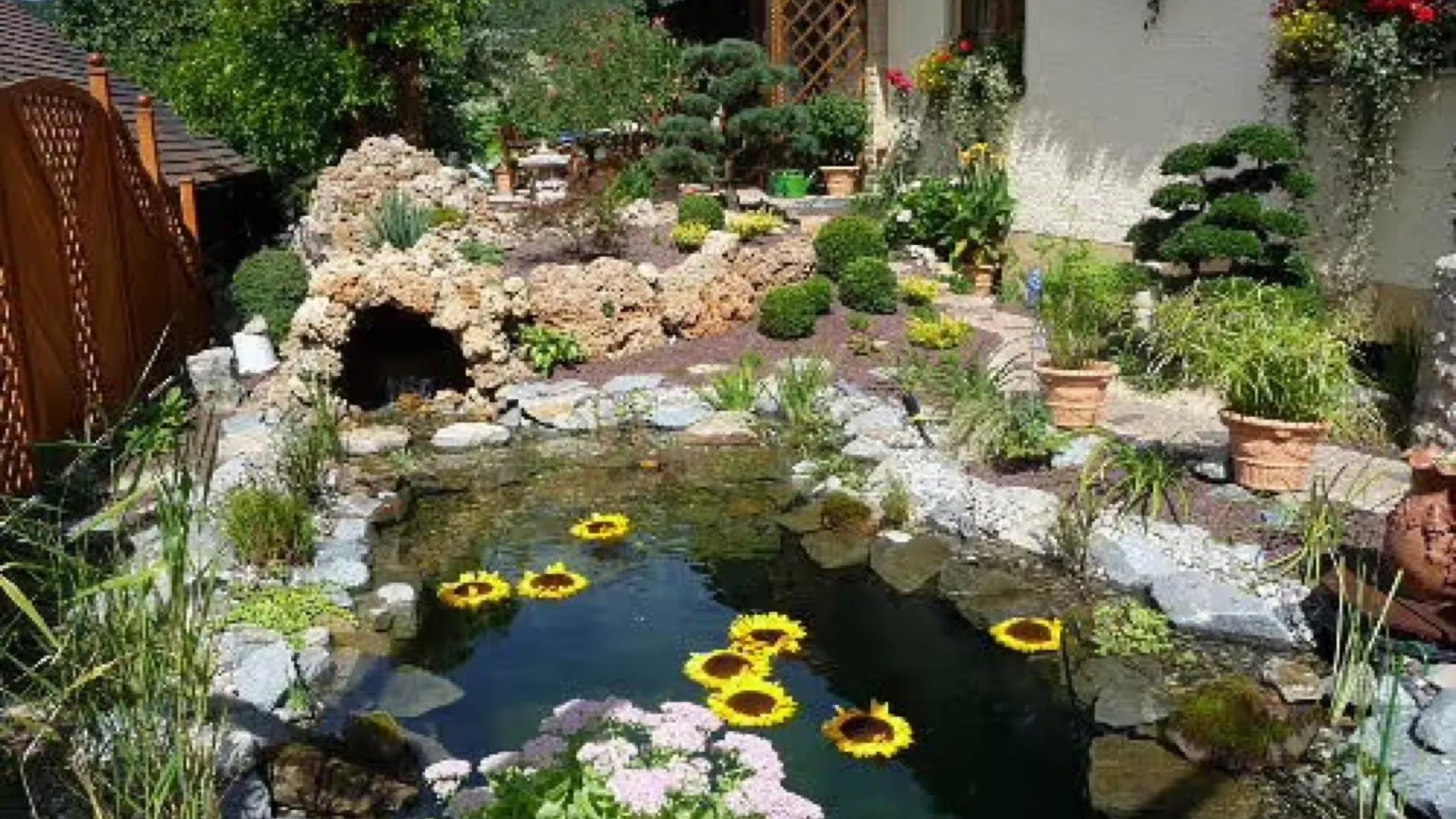 公寓 Ferienwohnung Wassergartenparadies Harsdorf
