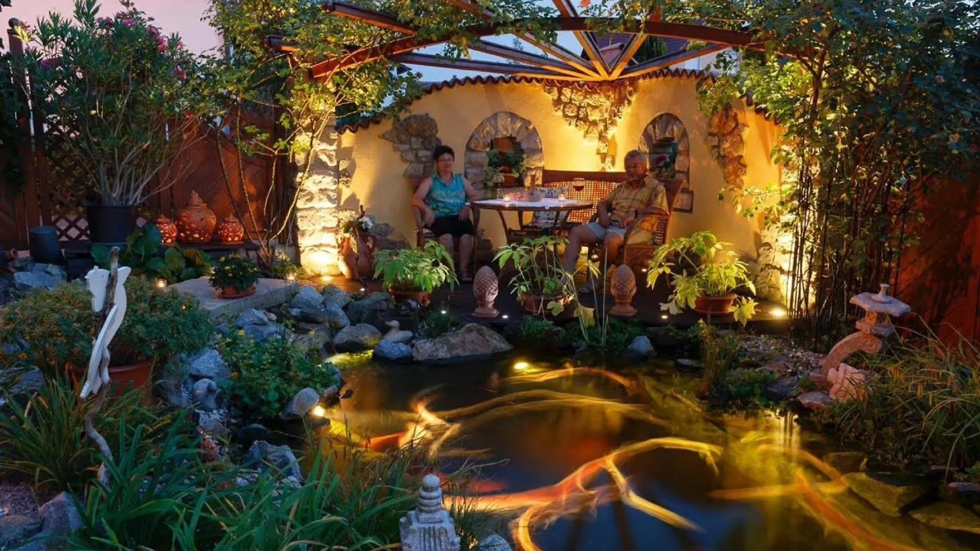 Ferienwohnung Wassergartenparadies Harsdorf